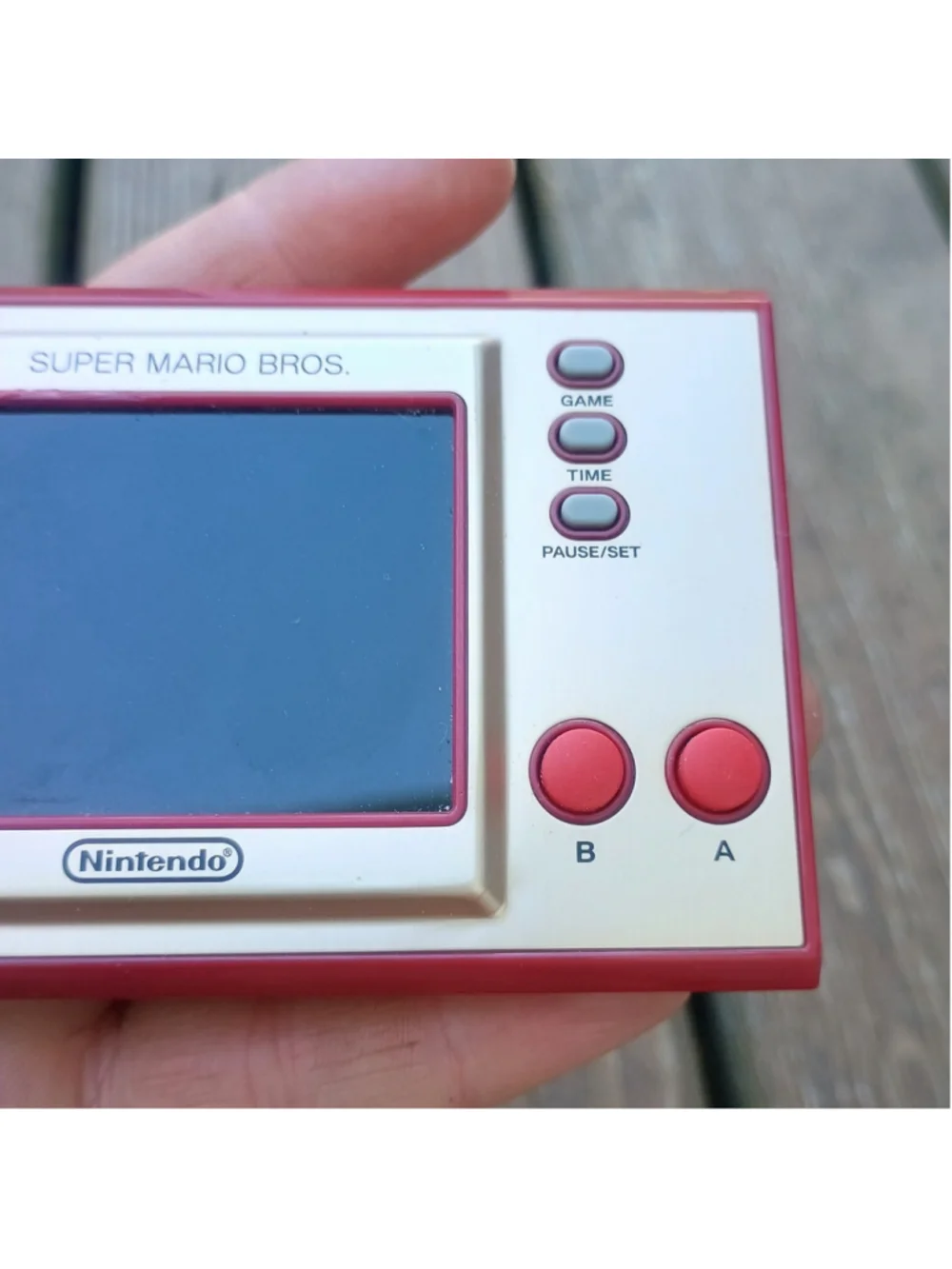 Nintendo Game & Watch Super Mario Bros Electronic Handheld Game Tested Working